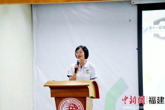 海峡两岸大学生短视频大赛研学营开营。 海峡两岸大学生短视频大赛研学营开营。