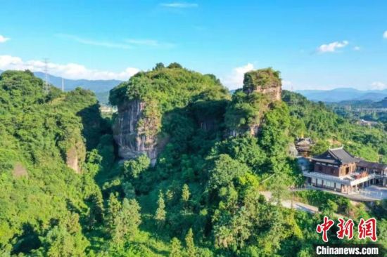 图为永安市莲花山体育旅游景区项目。　三明市体育局 供图