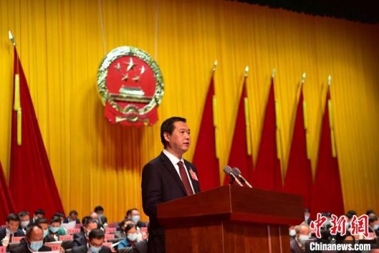　南平市市长袁超洪。　张丽君 摄