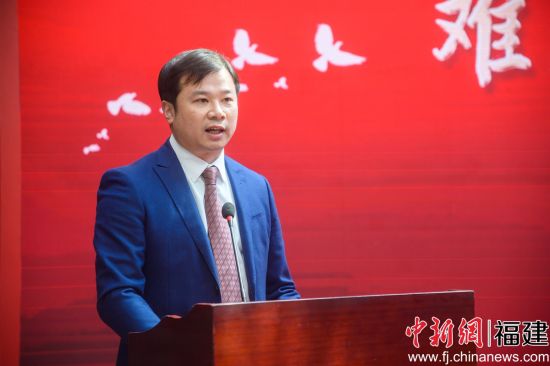 4、张永森致辞。李南轩 摄