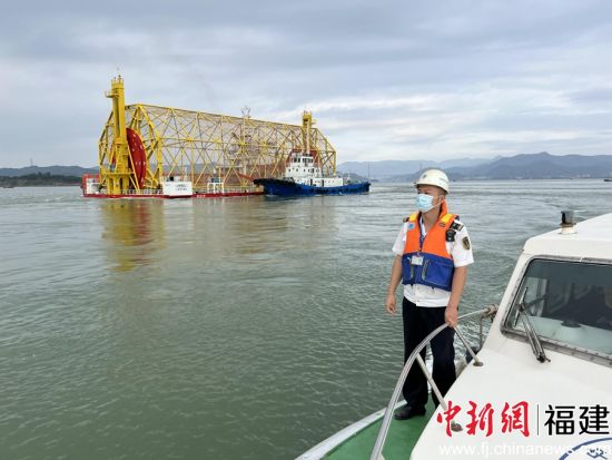 9月7日，福州海事保障出运。何羚珊 摄
